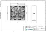 Alsanfan 1400x1400 - izduvni ventilator i ventilator za farme - Slika 2