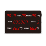 Veliki LED digitalni sat Huato HE218B - Slika 5