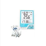 Merač temperature i vlažnosti sa satom i spoljašnjom sondom za temperaturu Flus FL-201w