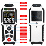Visoko precizni merač vlažnosti i temperature sa zvučnim i LED svetlosnim alarmom Flus ET-971 - Slika 2
